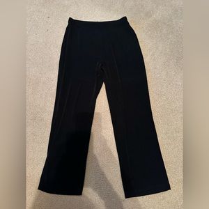 Black, flowy pants from Chicos